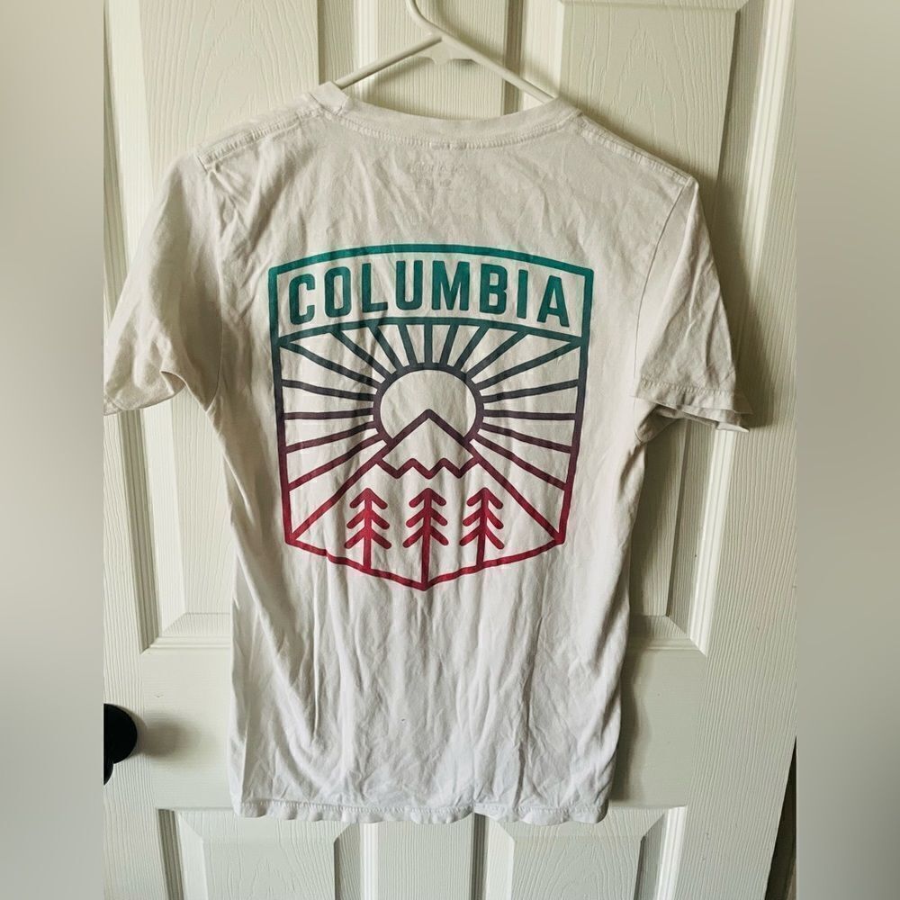 Mens Columbia Shortsleeve Tee Shirt